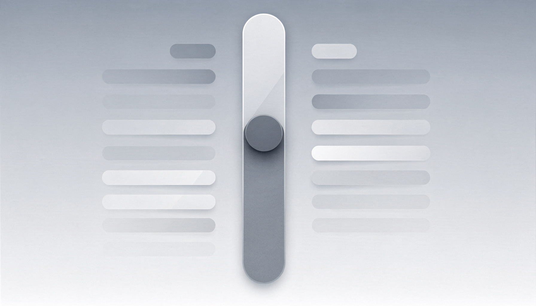 Réglages système de macOS affichant comment rendre les barres de défilement toujours visibles